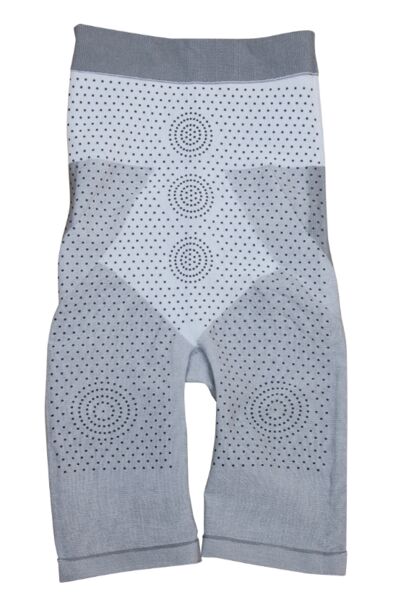 Italian Design Shapewear trousers with tourmaline effect | grey, image 2 of 2