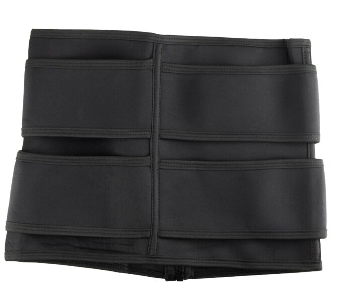 Italian Design Slimming adjustable neoprene girdle | black, image 2 of 3