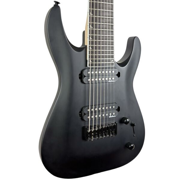 Jackson JS32-8 8-String 2023 - Matte Black | matte black, image 2 of 5