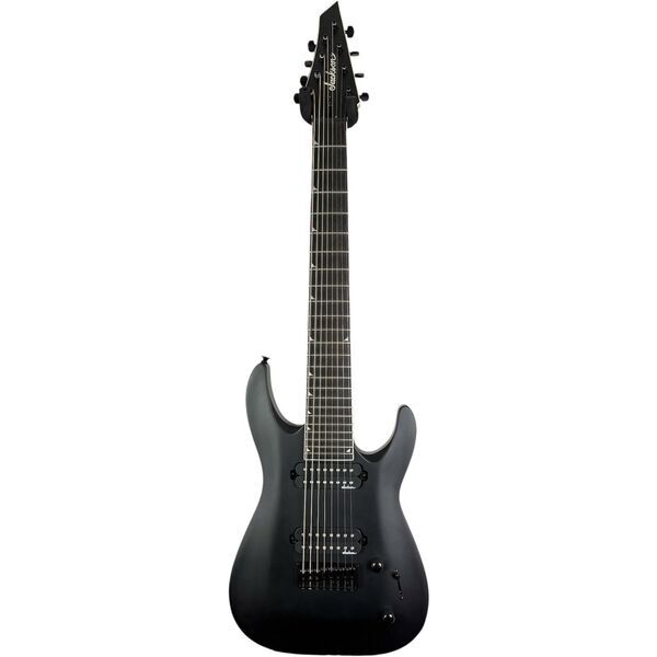Jackson JS32-8 8-String 2023 - Matte Black | matte black, image 3 of 5