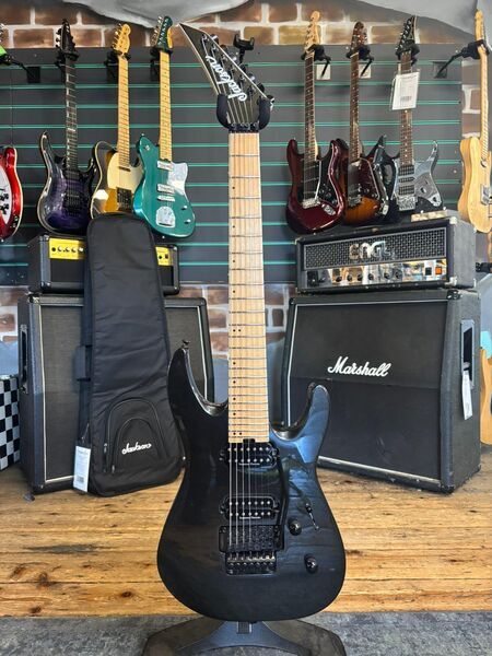 Jackson Pro Series Dinky DK7M metallic Black 2014 Electric Guitar | metallic black, image 1 of 5