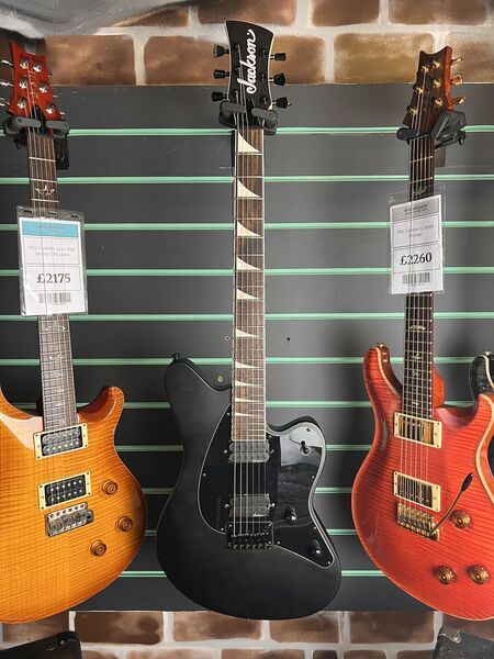 Jackson X Series Surfcaster 2025 Satin Black Electric Guitar | Satin Black, image 2 of 5