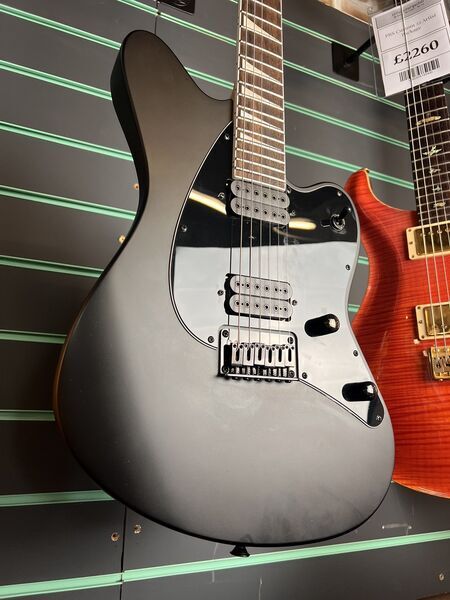Jackson X Series Surfcaster 2025 Satin Black Electric Guitar | Satin Black, image 3 of 5