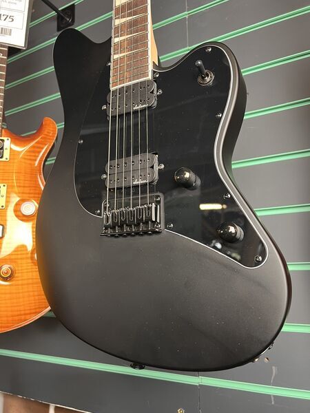 Jackson X Series Surfcaster 2025 Satin Black Electric Guitar | Satin Black, image 5 of 5