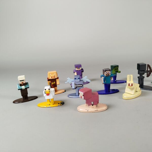 Jada Toys Minecraft Minifiguren – Set von 20 | mehrfarbig 2