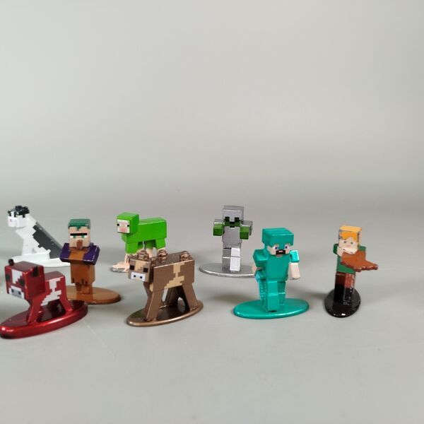 Jada Toys Minecraft Minifiguren – Set von 20 | mehrfarbig 4