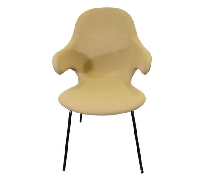 Jaime Hayon Catch JH15 armchair pipe frame Vidar 222 | brown, image 2 of 3