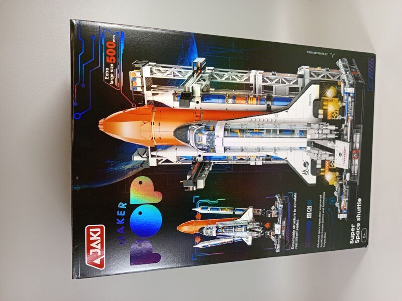 JAKI Maker POP Baustein-Set - Super Space Shuttle, kompatibel mit LEGO | mehrfarbig 1
