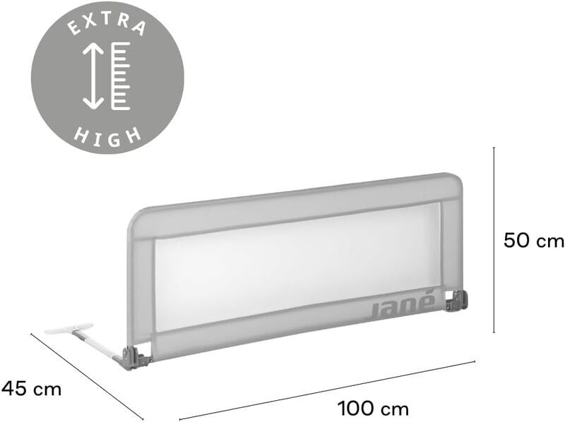 Jané Klappbares Bettgitter | grey 3