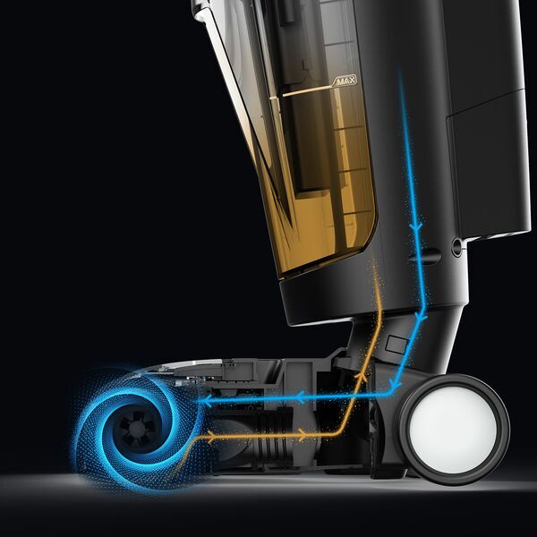 JASHEN F16 Nass-/Trockensauger mit Selbstreinigung und -trocknung | schwarz 3