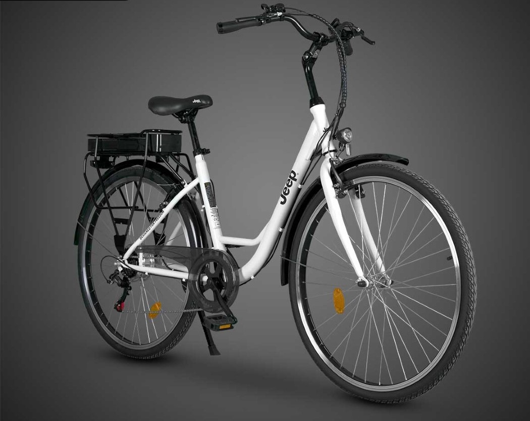 Jeep City E-Bike ECR 3001 (2022) | Low Entry - from \u003cno value\u003e -  Refurbished with a 30-Day Free Trial