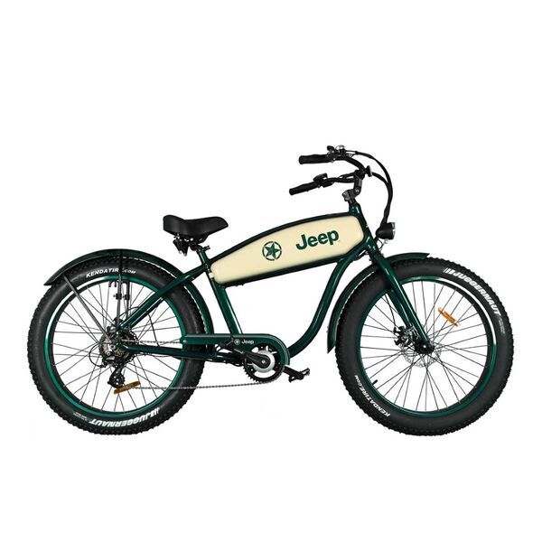 Jeep Cruise E-Bike CR 7004 (2022) | grün/beige | 26" | 46 cm | 100 - 500 km 1