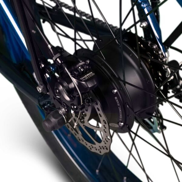 Jeep Cruise E-Bike CR 7005 (2022) | blau/beige | 26" | 46 cm | 100 - 500 km 4