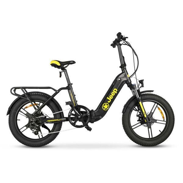 Jeep Fold E-Bike FR 7000 (2022) | schwarz/gelb | 20" | < 100 km