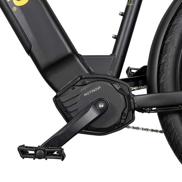 Jeep SUV E-Bike ULM 7000 (2022) | Tiefeinsteiger | schwarz/gelb | 27.5" | 40 cm | 100 - 500 km 4