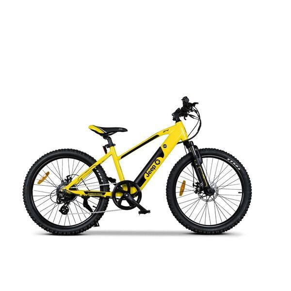 Jeep Teen E-Bike TR 7002 (2022) | Diamant | gelb/schwarz | 24" | 38 cm | 100 - 500 km 1