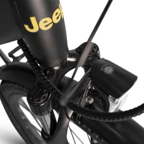 Jeep Trekking E-Bike TLR 7020 (2022) | Tiefeinsteiger | schwarz/gelb | 28" | 46 cm | 100 - 500 km 4