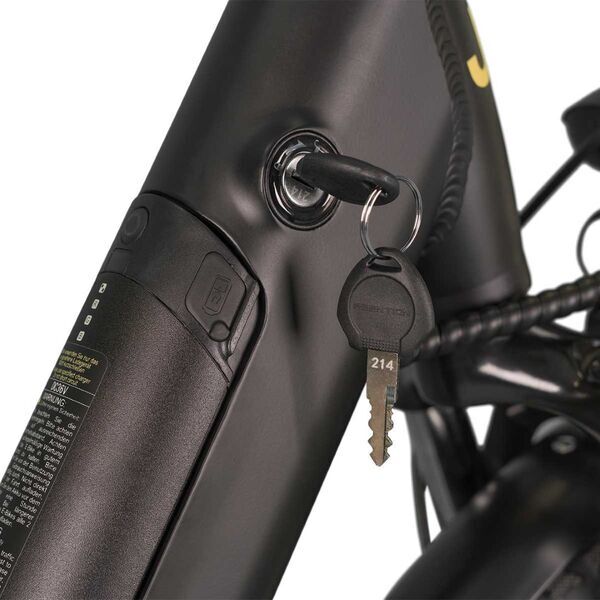 Jeep Trekking E-Bike TLR 7020 (2022) | Tiefeinsteiger | schwarz/gelb | 28" | 46 cm | 100 - 500 km 5
