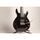 Jimmy Moon Double Cut Flame Top Electric Guitar | Trans Ebony, thumbnail 5 of 5