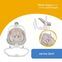 Joie Serina 2-in-1 Flowers Forever Babywippe | beige thumbnail 2/2