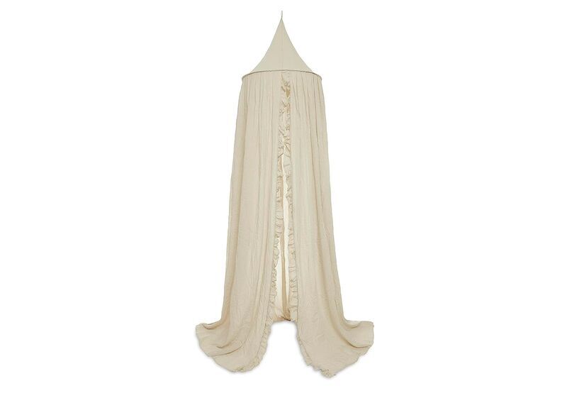 Jollein vintažinis baldakimas Ruffle Nougat | smėlio spalvos, image 1 of 3