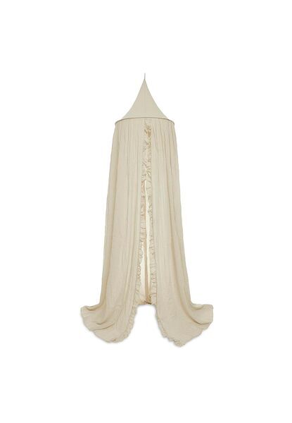 Jollein vintažinis baldakimas Ruffle Nougat | smėlio spalvos, image 2 of 3