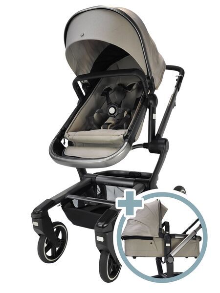 Joolz Day 3 combination pushchair | dunkelgrau/hellgrün, image 1 of 5