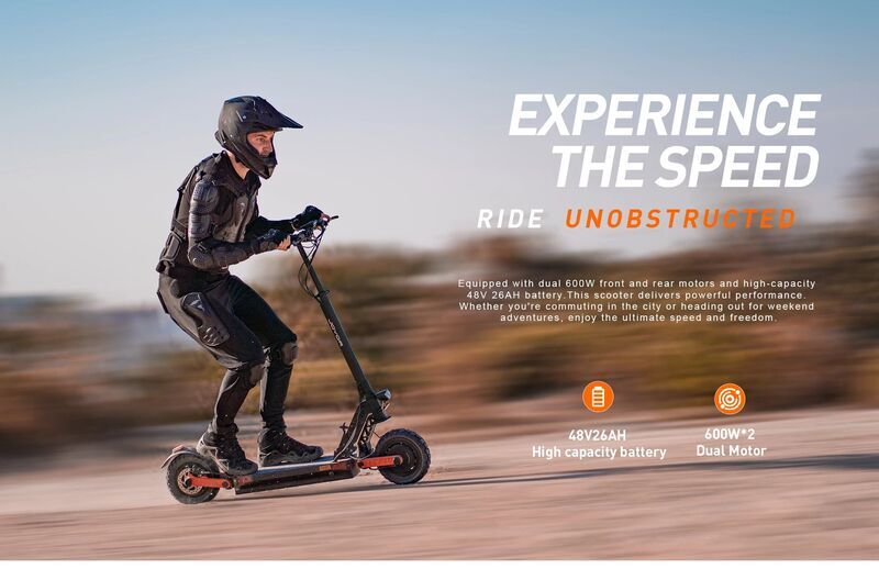Joyor S8 - S - Z eScooter | Overstock | čierna, image 4 of 4