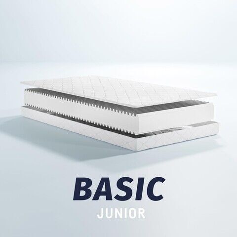 Julius Zöllner Basic Junior Jugendmatratze 120 x 200 cm | weiß 2