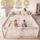 Julrrimg playpen with mattress | grey, thumbnail 2 of 2
