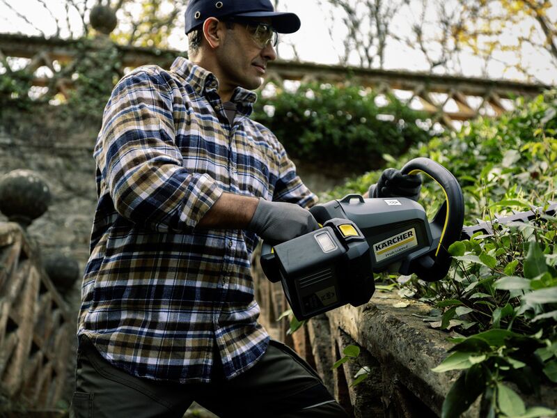 Kärcher HT 650/36 Bp Akumulatorowe nożyce do żywopłotu bez akumulatora | żółty/czarny 2