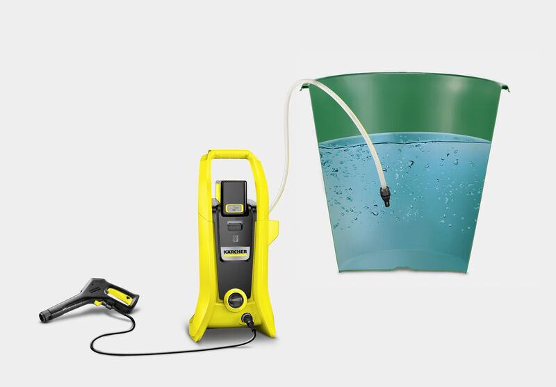 Kärcher K 2 Battery Akku-Hochdruckreiniger ohne Akku | gelb/schwarz 3
