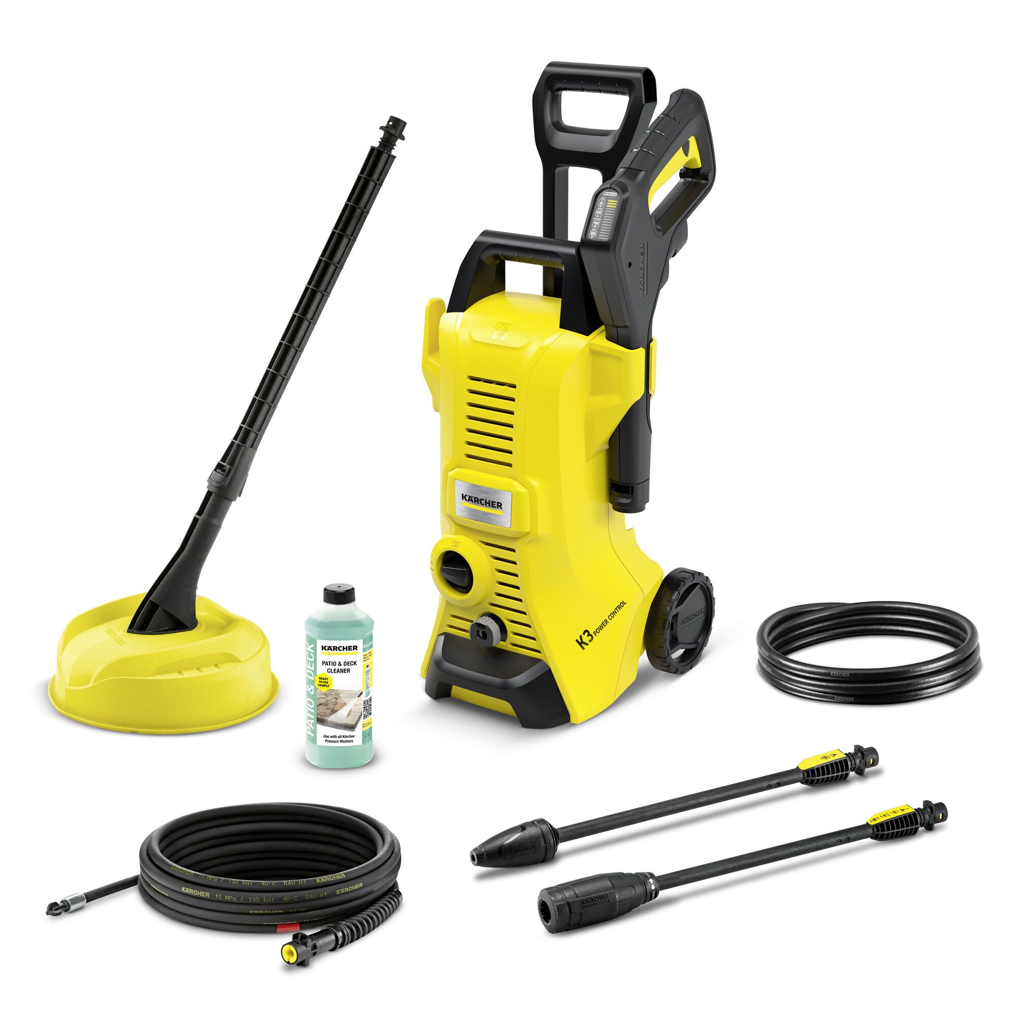 Kärcher K 3 Power Control Home & Pipe Hochdruckreiniger gelb/schwarz