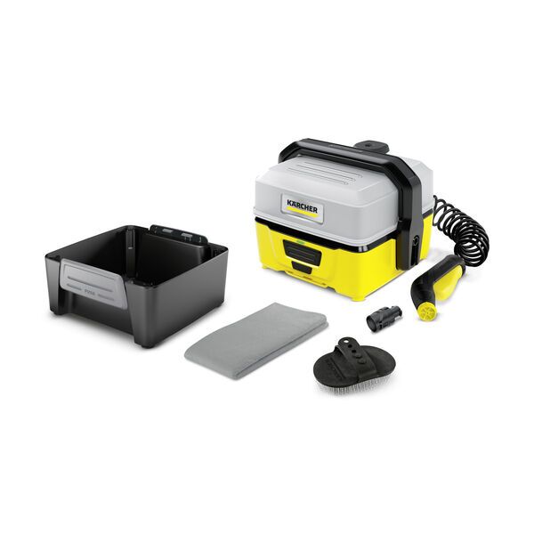 Kärcher Mobile Outdoor Cleaner OC 3 + Pet Myjka ciśnieniowa | żółty/czarny