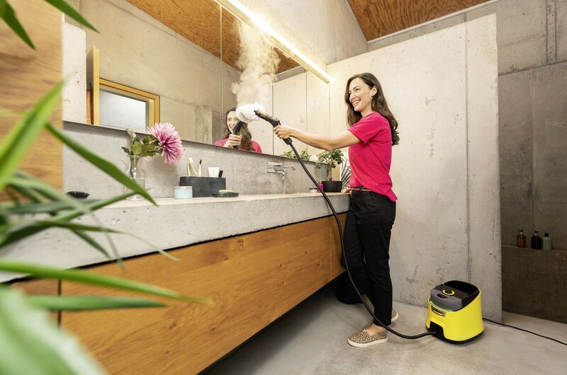Kärcher SC 4 Deluxe EasyFix Dampfreiniger - Überbestand neu | gelb/schwarz 4