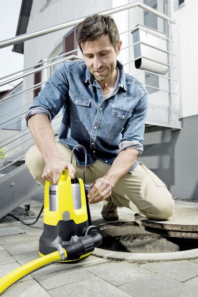 Kärcher SP 6 Flat Inox Pompa zatapialna | żółty/czarny 5