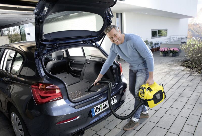 Kärcher WD 1 Compact Battery Set Akku-Nass-/Trockensauger | gelb/schwarz 5