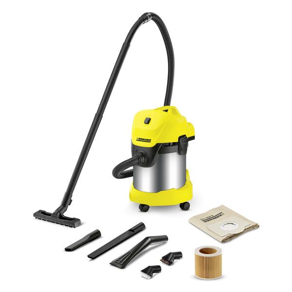 Kärcher WD 3 Premium Car Kit Multi-purpose vacuum cleaner | yellow/black