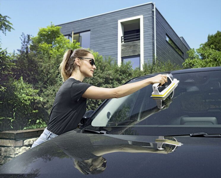 Kärcher WV 6 + KV 4 Premium Akku-Fensterreiniger | weiß/grau 4