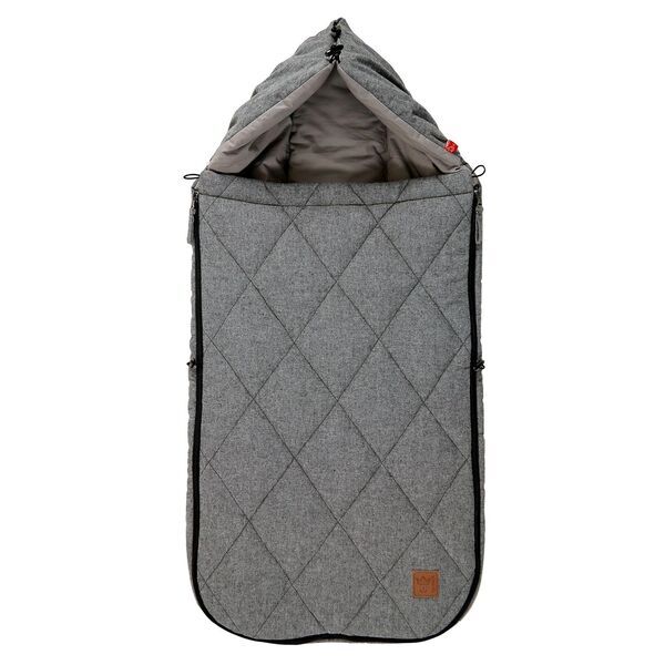 Kaiser Sommer Nikko Melange Fußsack | anthrazit 1