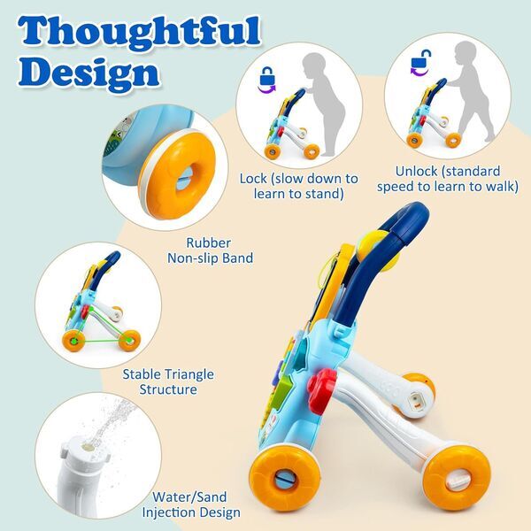 KalaDuck 2-in-1 Lauflernhilfe | blå 3
