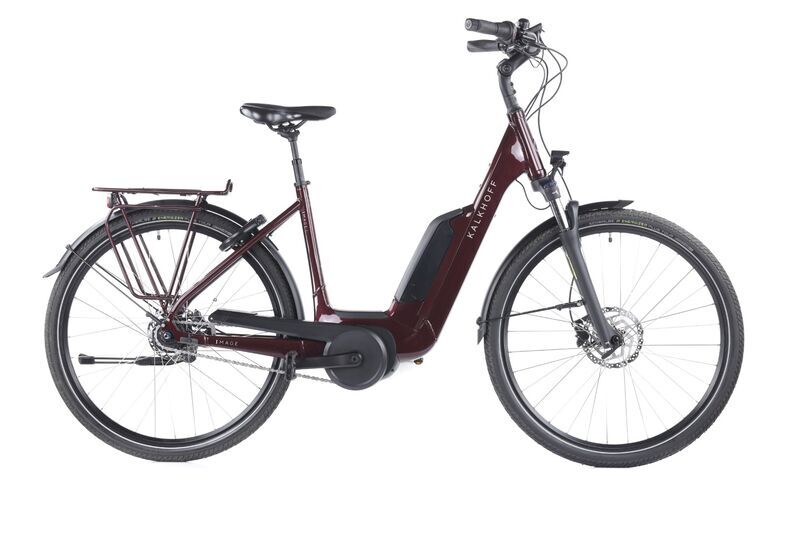 Kalkhoff Image 1.B Advanced (2022) | Tiefeinsteiger | rot | 28" | 50 cm | M | 100 - 500 km 1
