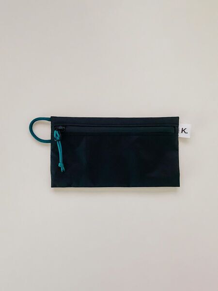 KAMA.Cycling - Pouch schwarz/petrol (RECYCLED) | Einheitsgröße, image 1 of 1