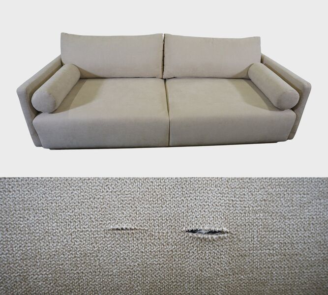Kenta Sofa 3-Sitzer Form Cream | creme, image 2 of 4