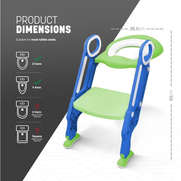 Keplin Töpfchen Toilettensitz | Version Englisch | green 2