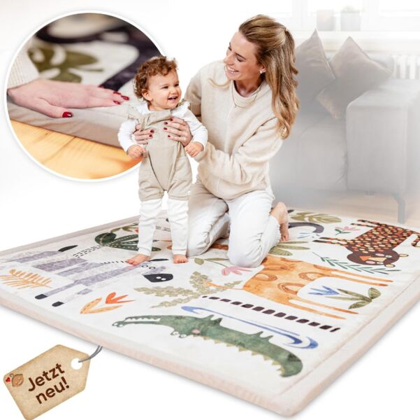 Kiddy Kingdom Spielmatte | smilškrāsas 1