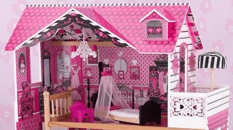 KidKraft Amelia Puppenhaus | rosa 3