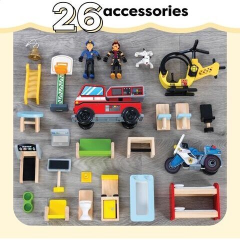 KidKraft® Helden des Alltags Spielset aus Holz | multicolored 3