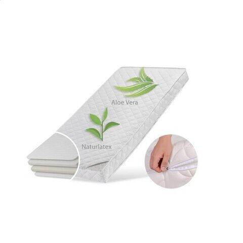 Kids Collective Babymatratze ohne Spannbettlaken | 80 x 160 cm | weiß 1