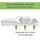 Kids Collective Babymatratze ohne Spannbettlaken | 80 x 160 cm | white thumbnail 3/3